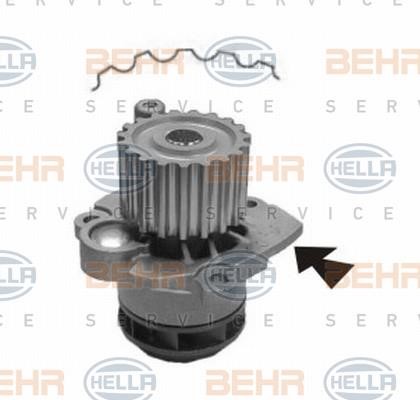 Hella 8MP 376 800-024 Water pump 8MP376800024: Buy near me in Poland at 2407.PL - Good price!