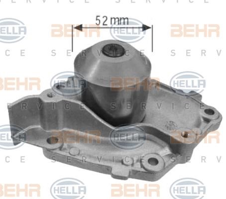 Hella 8MP 376 800-504 Water pump 8MP376800504: Buy near me in Poland at 2407.PL - Good price!