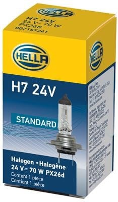 Hella 8GH 178 555-251 Halogen lamp 24V H7 70W 8GH178555251: Buy near me in Poland at 2407.PL - Good price!