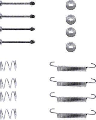 Hella 8DZ 355 201-731 Repair kit for parking brake pads 8DZ355201731: Buy near me at 2407.PL in Poland at an Affordable price!