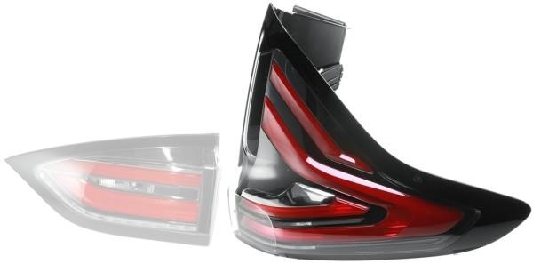 Hella 2SD 011 661-031 Tail lamp outer left 2SD011661031: Buy near me in Poland at 2407.PL - Good price!