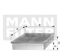 Mann-Filter C 35 104 Filtr powietrza C35104: Dobra cena w Polsce na 2407.PL - Kup Teraz!