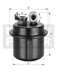 Mann-Filter WK 78/5 Fuel filter WK785: Buy near me at 2407.PL in Poland at an Affordable price!