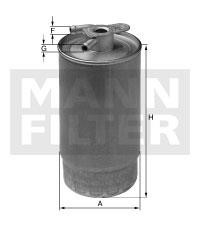 Mann-Filter WK 10 046 Z Fuel filter WK10046Z: Buy near me in Poland at 2407.PL - Good price!