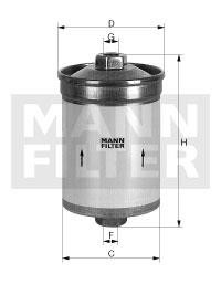 Mann-Filter WK 830/5 Filtr paliwa WK8305: Dobra cena w Polsce na 2407.PL - Kup Teraz!
