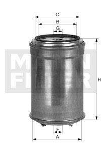 Mann-Filter WK 842/1 Fuel filter WK8421: Buy near me in Poland at 2407.PL - Good price!