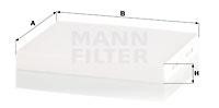 Mann-Filter CU 24 024 Фильтр салона CU24024: Отличная цена - Купить в Польше на 2407.PL!