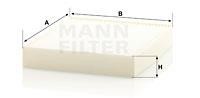 Mann-Filter CU 28 009 Фильтр салона CU28009: Отличная цена - Купить в Польше на 2407.PL!