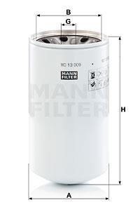 Mann-Filter WD 13 009 X Фильтр гидравлический WD13009X: Отличная цена - Купить в Польше на 2407.PL!