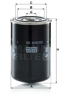 Mann-Filter WD 940/22 Filtr WD94022: Dobra cena w Polsce na 2407.PL - Kup Teraz!