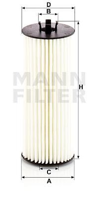 Mann-Filter HU 6008/1 Z Масляный фильтр HU60081Z: Отличная цена - Купить в Польше на 2407.PL!