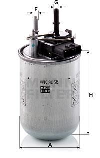 Mann-Filter WK 9066 Fuel filter WK9066: Buy near me at 2407.PL in Poland at an Affordable price!