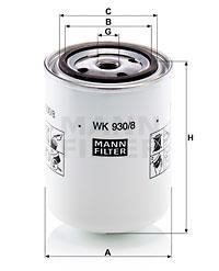 Mann-Filter WK 930/8 Filtr paliwa WK9308: Dobra cena w Polsce na 2407.PL - Kup Teraz!