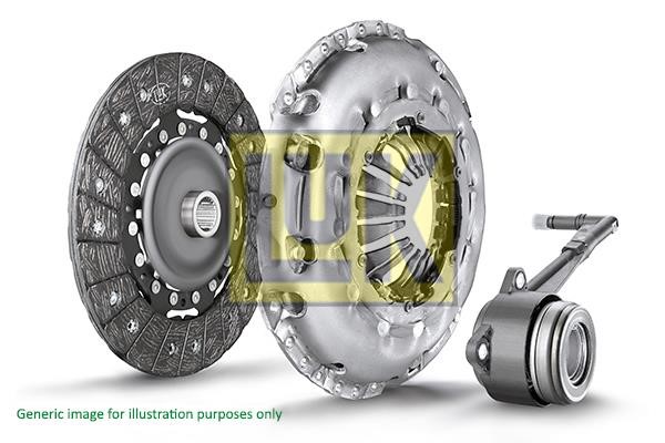 Luk 622 2414 36 Clutch kit 622241436: Buy near me at 2407.PL in Poland at an Affordable price!