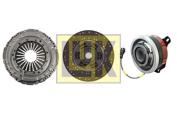 Luk 643 3455 33 Clutch kit 643345533: Buy near me at 2407.PL in Poland at an Affordable price!