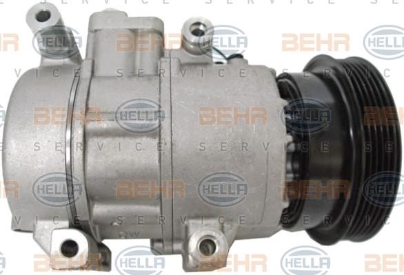 Hella 8FK 351 001-341 Compressor, air conditioning 8FK351001341: Buy near me in Poland at 2407.PL - Good price!