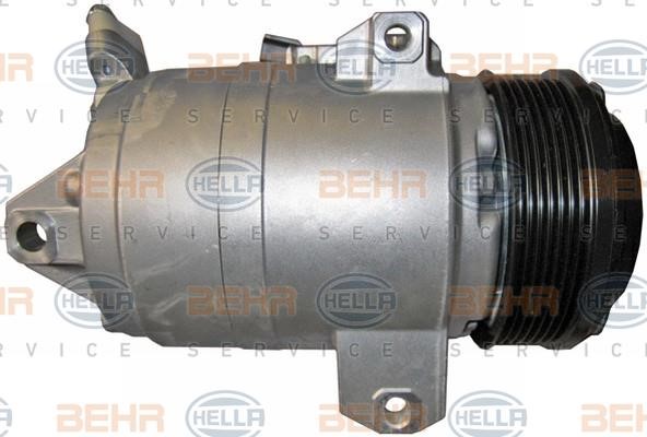 Hella 8FK 351 001-391 Compressor, air conditioning 8FK351001391: Buy near me in Poland at 2407.PL - Good price!