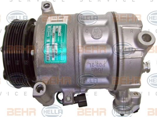 Hella 8FK 351 003-261 Compressor, air conditioning 8FK351003261: Buy near me in Poland at 2407.PL - Good price!