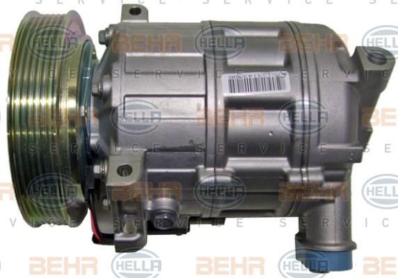 Hella 8FK 351 003-341 Compressor, air conditioning 8FK351003341: Buy near me at 2407.PL in Poland at an Affordable price!