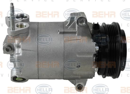 Hella 8FK 351 006-281 Compressor, air conditioning 8FK351006281: Buy near me in Poland at 2407.PL - Good price!