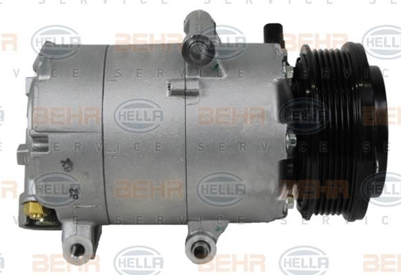 Hella 8FK 351 006-301 Compressor, air conditioning 8FK351006301: Buy near me in Poland at 2407.PL - Good price!