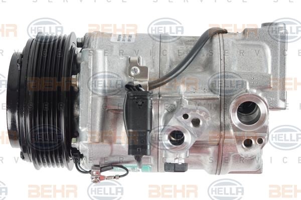 Hella 8FK 351 007-041 Compressor, air conditioning 8FK351007041: Buy near me in Poland at 2407.PL - Good price!