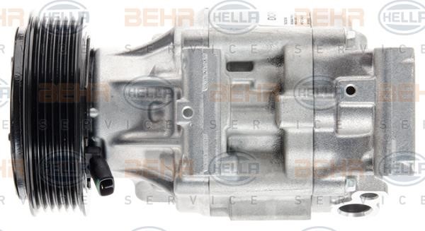 Hella 8FK 351 007-261 Compressor, air conditioning 8FK351007261: Buy near me in Poland at 2407.PL - Good price!