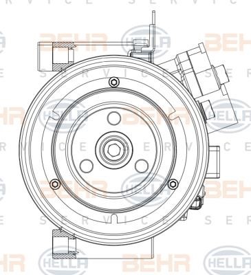 Купить Hella 8FK351008081 – отличная цена на 2407.PL!