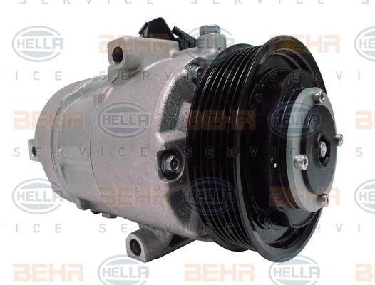 Hella 8FK 351 008-191 Compressor, air conditioning 8FK351008191: Buy near me in Poland at 2407.PL - Good price!