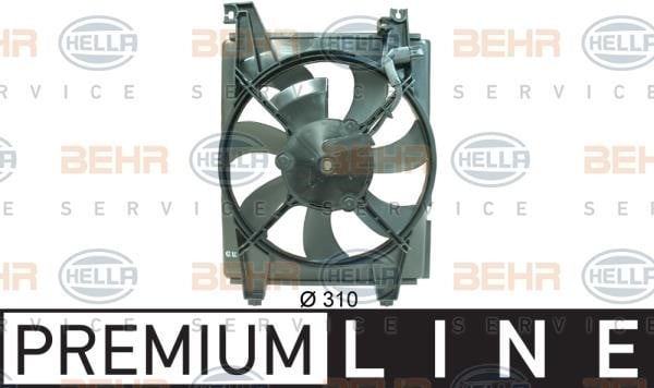 Hella 8EW 351 034-551 Air conditioner fan 8EW351034551: Buy near me in Poland at 2407.PL - Good price!