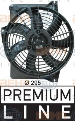 Hella 8EW 351 034-581 Air conditioner fan 8EW351034581: Buy near me in Poland at 2407.PL - Good price!