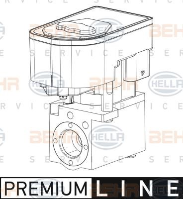 Hella 8UW 351 008-371 Air conditioner expansion valve 8UW351008371: Buy near me at 2407.PL in Poland at an Affordable price!