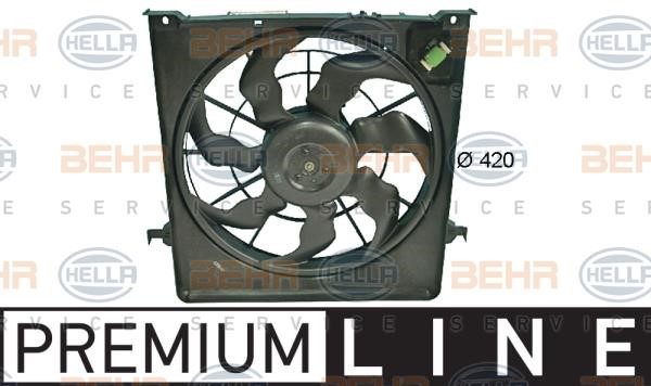 Hella 8EW 351 043-371 Fan, radiator 8EW351043371: Buy near me in Poland at 2407.PL - Good price!