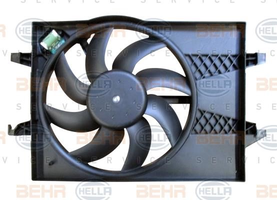 Hella 8EW 351 043-661 Fan, radiator 8EW351043661: Buy near me in Poland at 2407.PL - Good price!