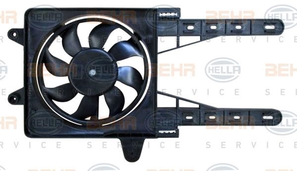 Hella 8EW 351 044-141 Fan, radiator 8EW351044141: Buy near me in Poland at 2407.PL - Good price!