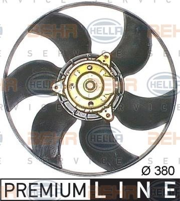 Hella 8EW 351 044-191 Fan, radiator 8EW351044191: Buy near me in Poland at 2407.PL - Good price!