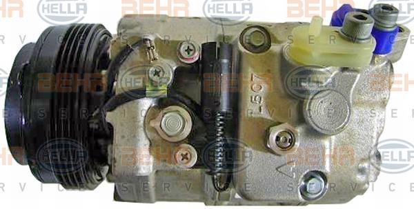 Hella 8FK 351 105-041 Compressor, air conditioning 8FK351105041: Buy near me at 2407.PL in Poland at an Affordable price!
