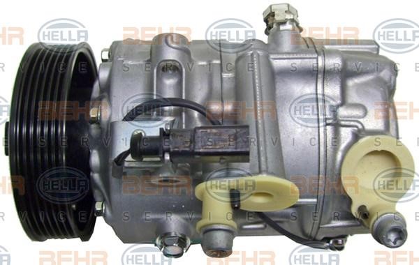 Hella 8FK 351 105-181 Compressor, air conditioning 8FK351105181: Buy near me in Poland at 2407.PL - Good price!