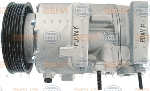 Hella 8FK 351 106-321 Compressor, air conditioning 8FK351106321: Buy near me in Poland at 2407.PL - Good price!