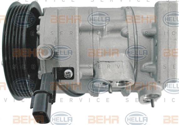 Hella 8FK 351 106-341 Compressor, air conditioning 8FK351106341: Buy near me in Poland at 2407.PL - Good price!
