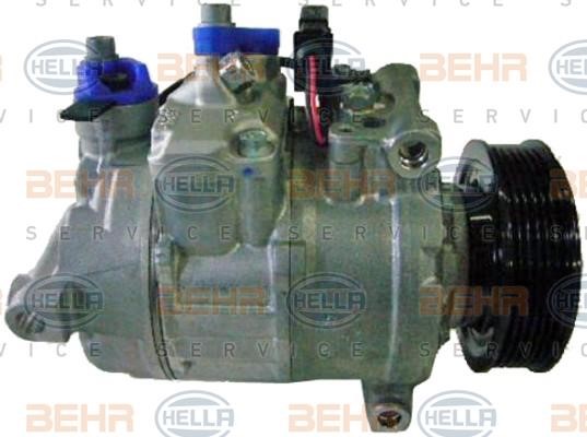 Hella 8FK 351 110-381 Compressor, air conditioning 8FK351110381: Buy near me in Poland at 2407.PL - Good price!