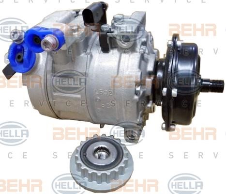 Hella 8FK 351 110-411 Compressor, air conditioning 8FK351110411: Buy near me in Poland at 2407.PL - Good price!