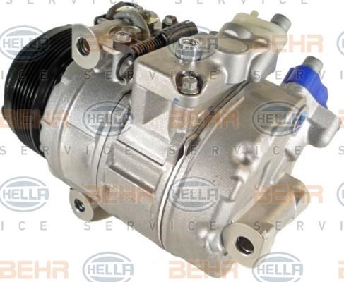 Hella 8FK 351 108-491 Compressor, air conditioning 8FK351108491: Buy near me in Poland at 2407.PL - Good price!