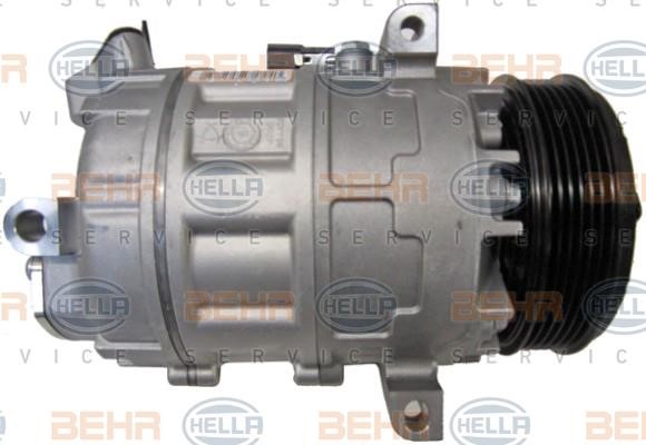 Hella 8FK 351 115-121 Compressor, air conditioning 8FK351115121: Buy near me in Poland at 2407.PL - Good price!