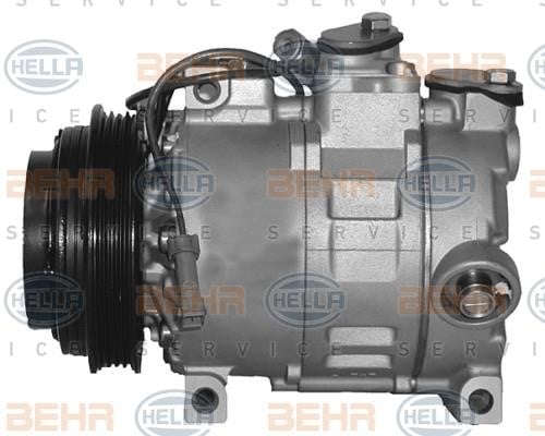Hella 8FK 351 126-491 Compressor, air conditioning 8FK351126491: Buy near me in Poland at 2407.PL - Good price!