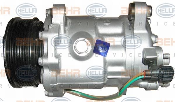 Hella 8FK 351 127-391 Compressor, air conditioning 8FK351127391: Buy near me in Poland at 2407.PL - Good price!