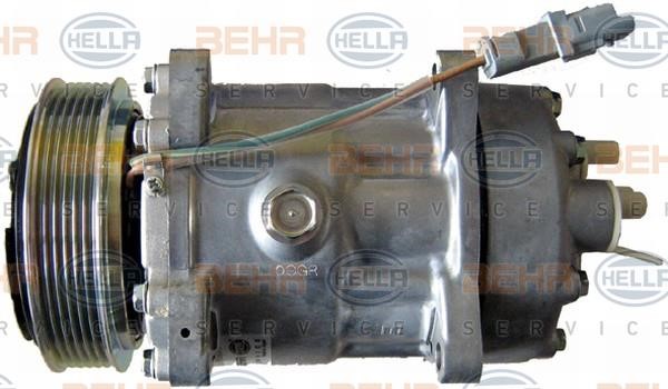 Hella 8FK 351 127-491 Compressor, air conditioning 8FK351127491: Buy near me in Poland at 2407.PL - Good price!