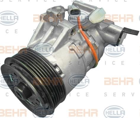 Hella 8FK 351 125-201 Compressor, air conditioning 8FK351125201: Buy near me in Poland at 2407.PL - Good price!