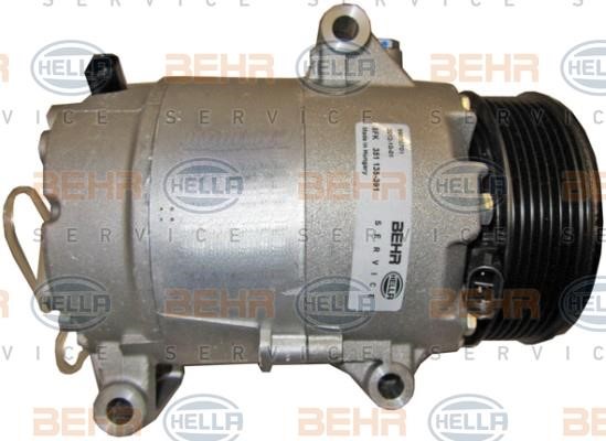 Hella 8FK 351 135-391 Compressor, air conditioning 8FK351135391: Buy near me in Poland at 2407.PL - Good price!