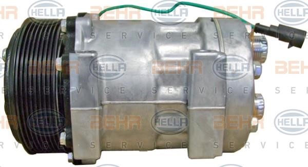 Hella 8FK 351 135-491 Compressor, air conditioning 8FK351135491: Buy near me at 2407.PL in Poland at an Affordable price!